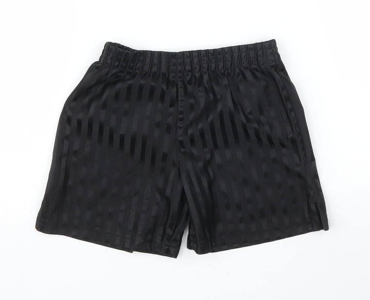 George Boys Black   Sweat Shorts Size 5 Years
