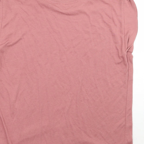 Bella & Canvas Womens Pink   Basic T-Shirt Size S