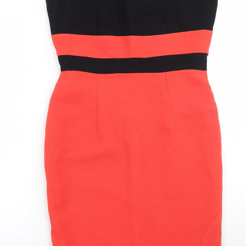 Marks and Spencer Womens Orange   A-Line  Size 10
