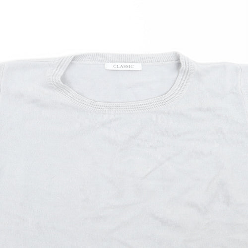 Marks and Spencer Womens Grey   Basic T-Shirt Size 12