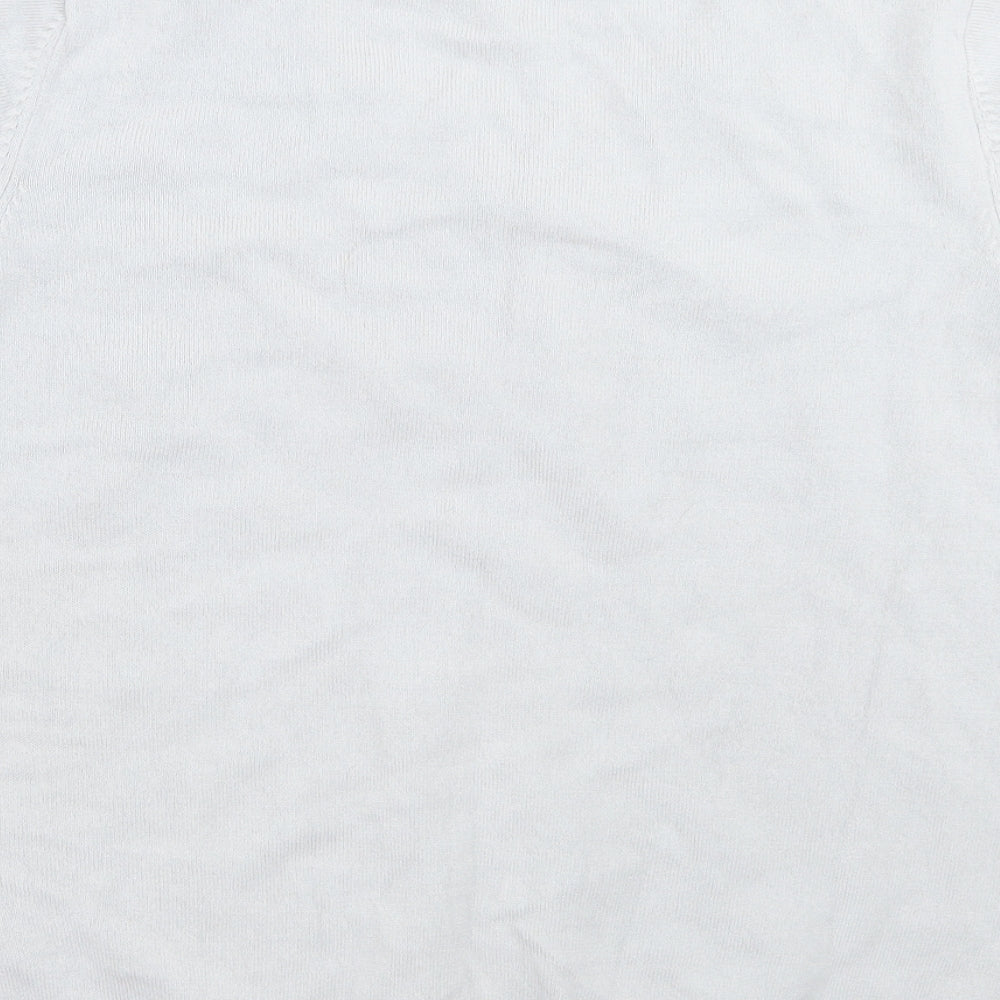 Marks and Spencer Womens Grey   Basic T-Shirt Size 12