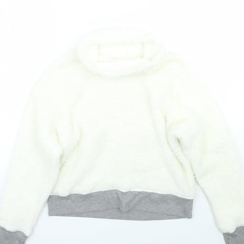 Derek Heart Womens Ivory   Pullover Jumper Size M