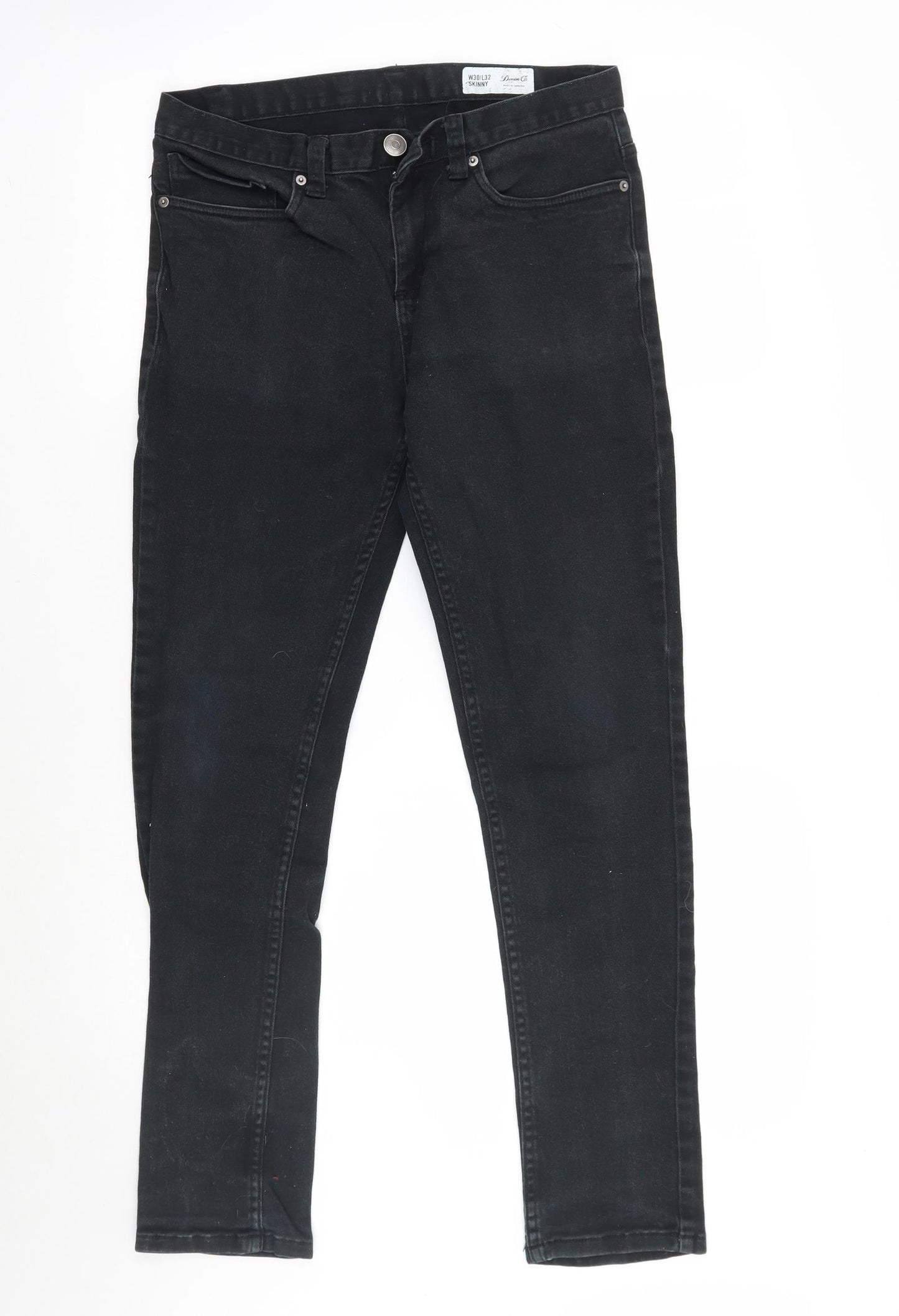 Denim co Mens Black   Skinny Jeans Size 30 L32 in