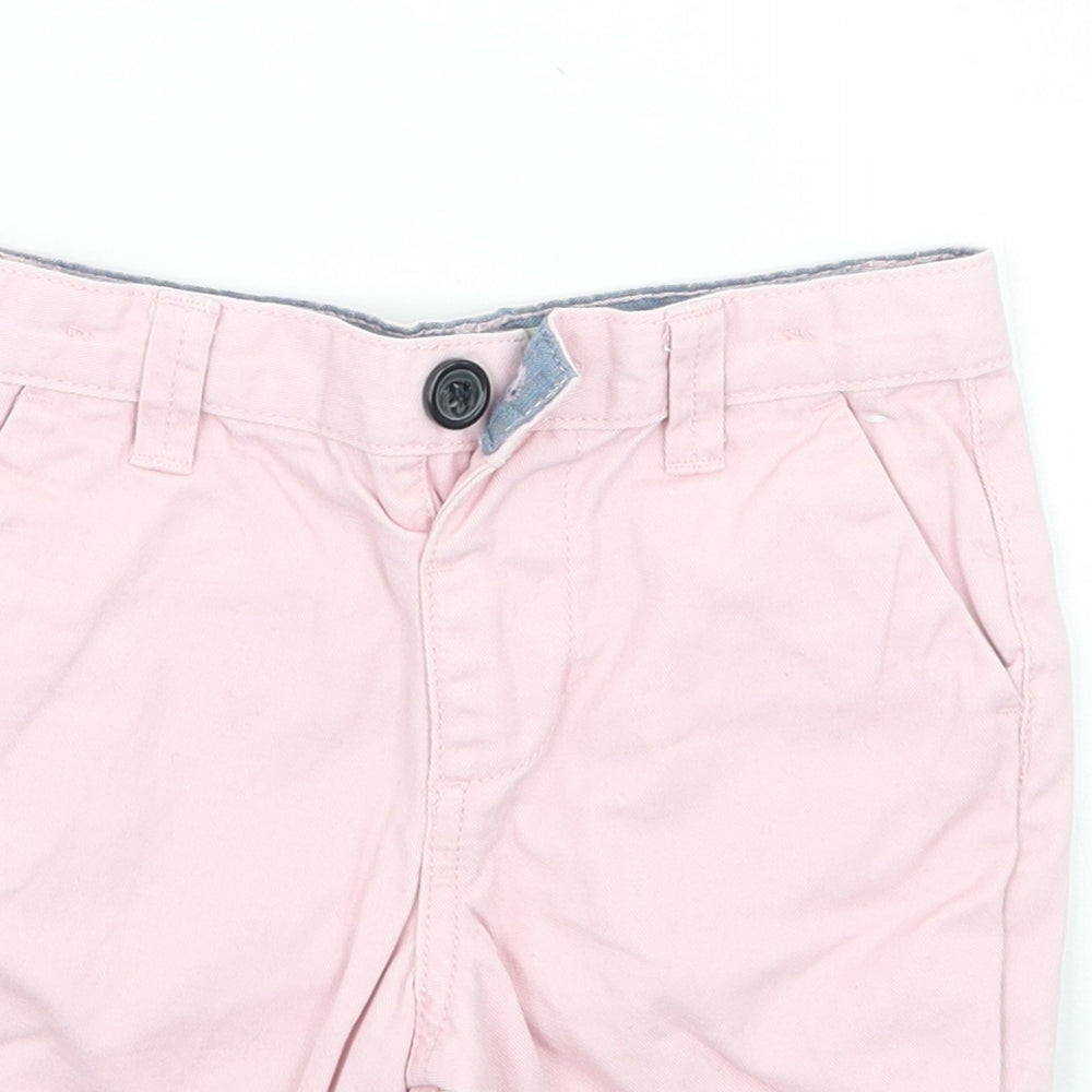 Denim co Boys Pink   Chino Shorts Size 3-4 Years