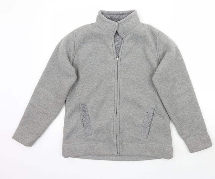 Isle Womens Grey Jacket Coat Size S