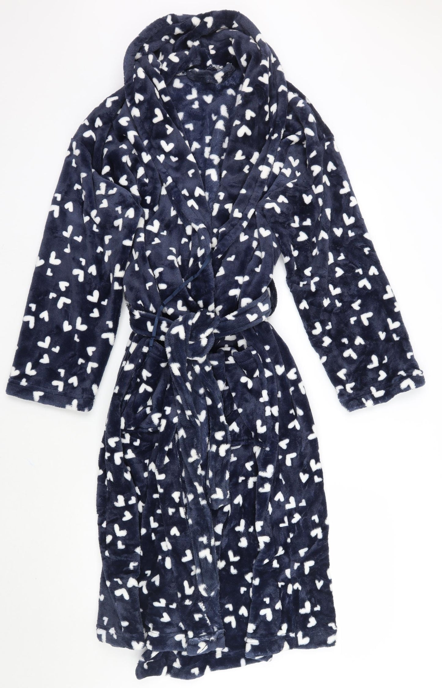 Marks and Spencer Womens Blue Geometric  Top Gown Size 14