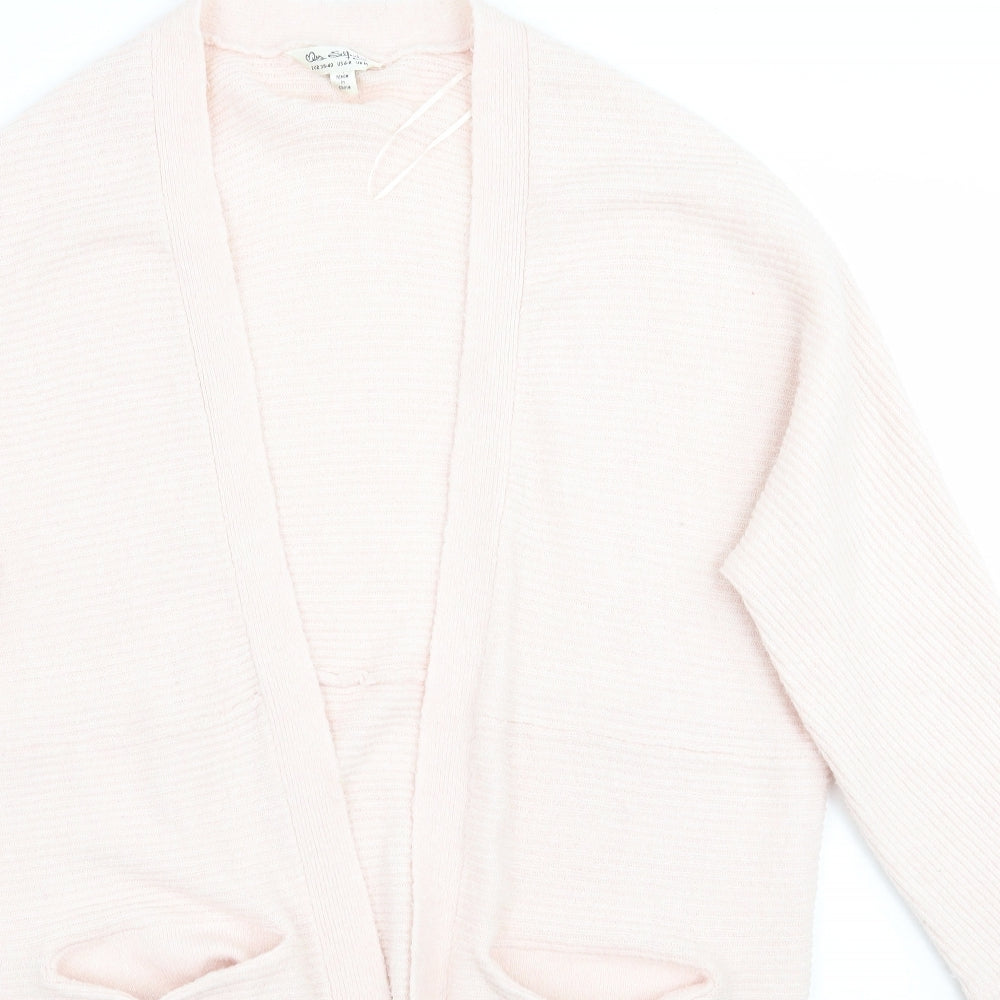 Miss Selfridge Womens Pink   Cardigan Jumper Size M