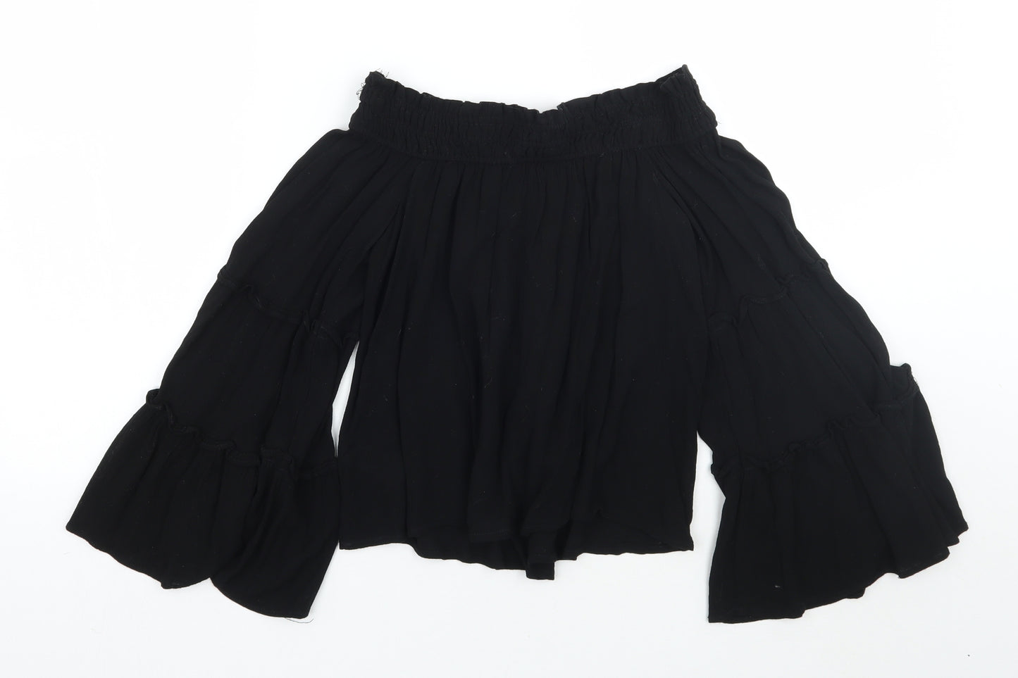 Primark Womens Black   Basic T-Shirt Size 6