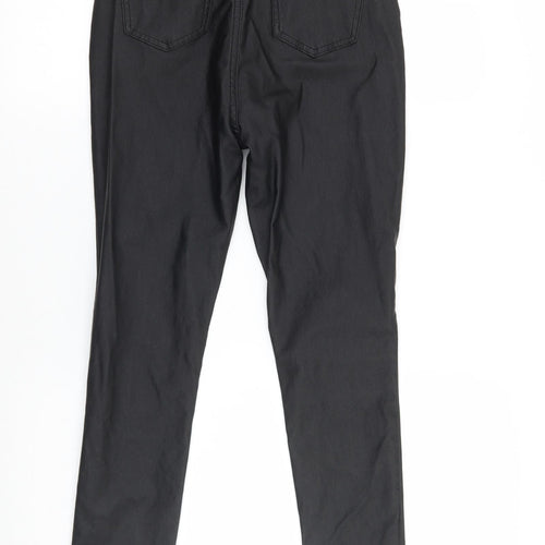Boohoo Womens Black   Trousers  Size 6 L26 in