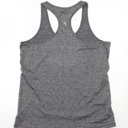 icyzone Womens Grey   Basic Tank Size 2XL
