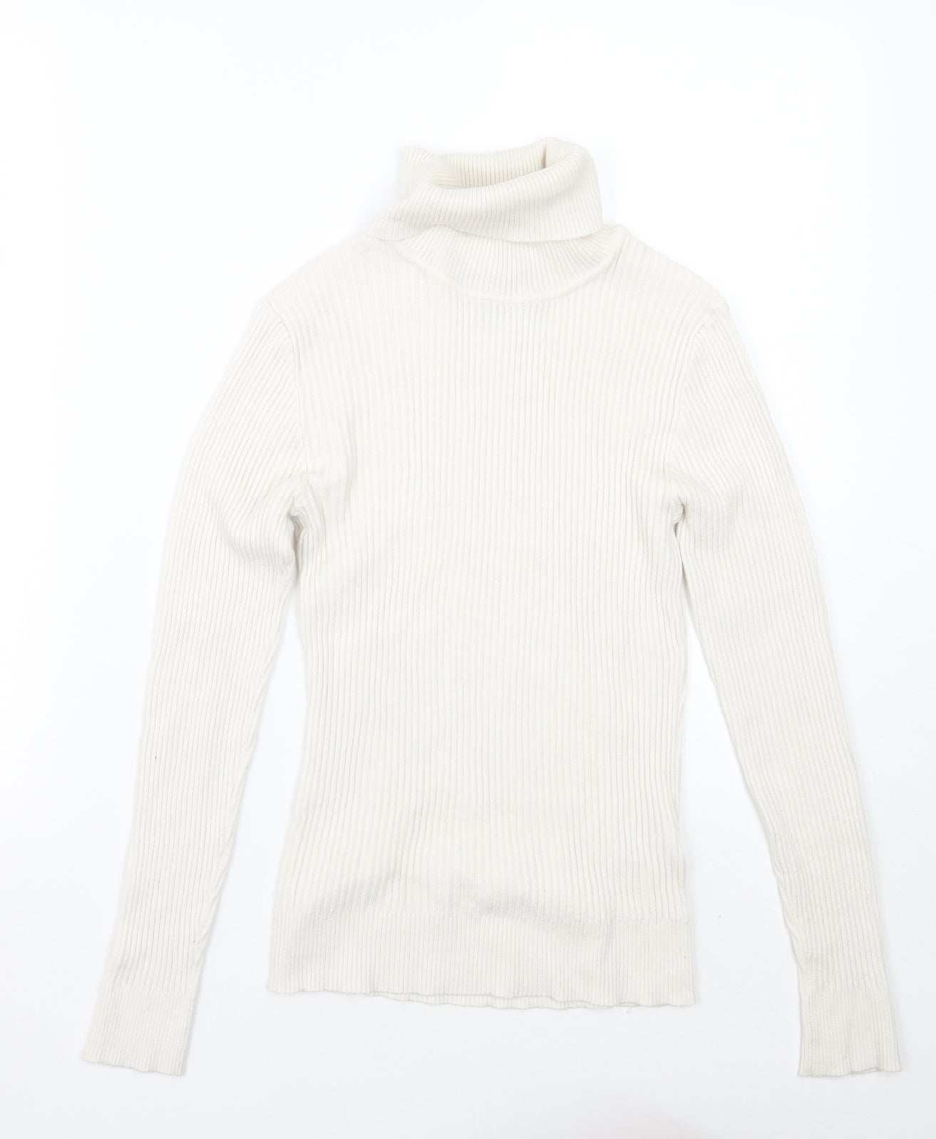 Primark Womens White   Pullover Jumper Size 12
