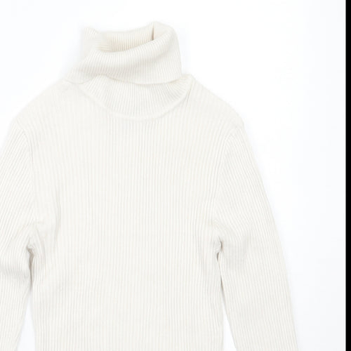 Primark Womens White   Pullover Jumper Size 12