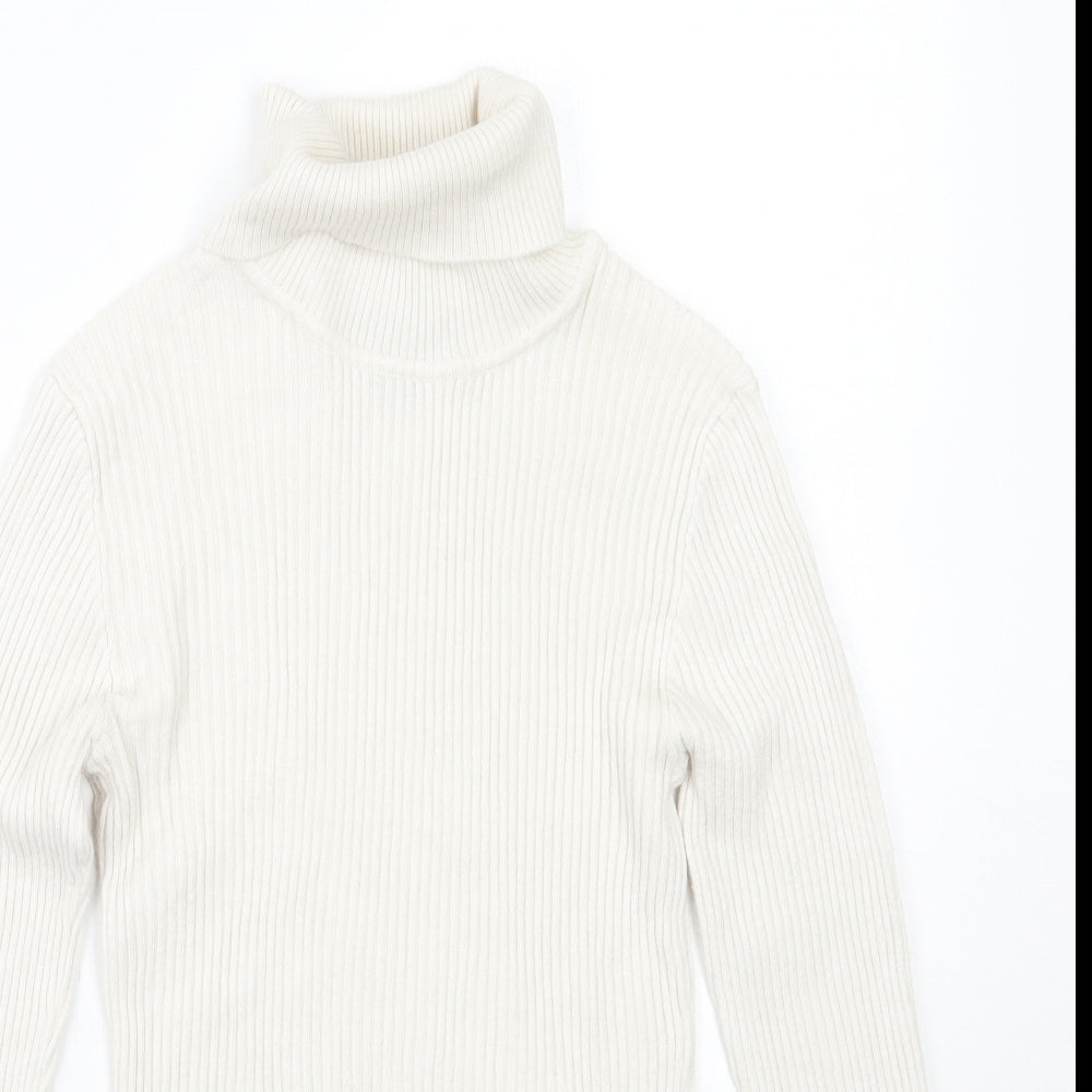 Primark Womens White   Pullover Jumper Size 12