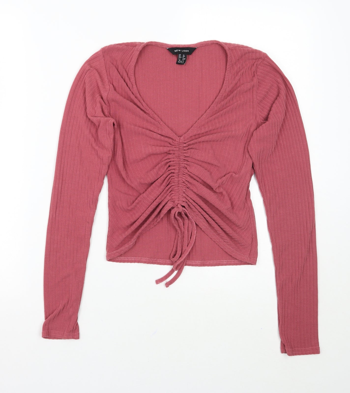 Newlook Womens Pink   Basic T-Shirt Size 12