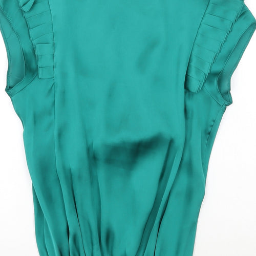 Star Womens Green   Camisole Blouse Size 10