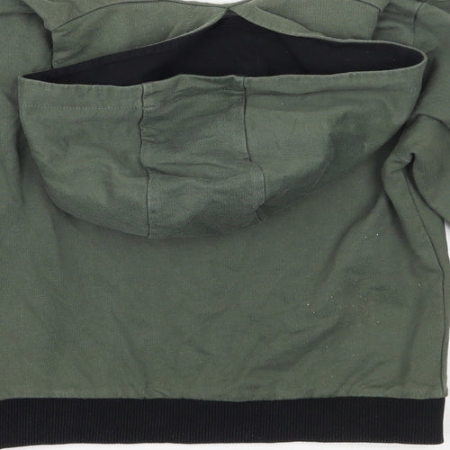 Very Boys Green   Pullover Hoodie Size 7 Years