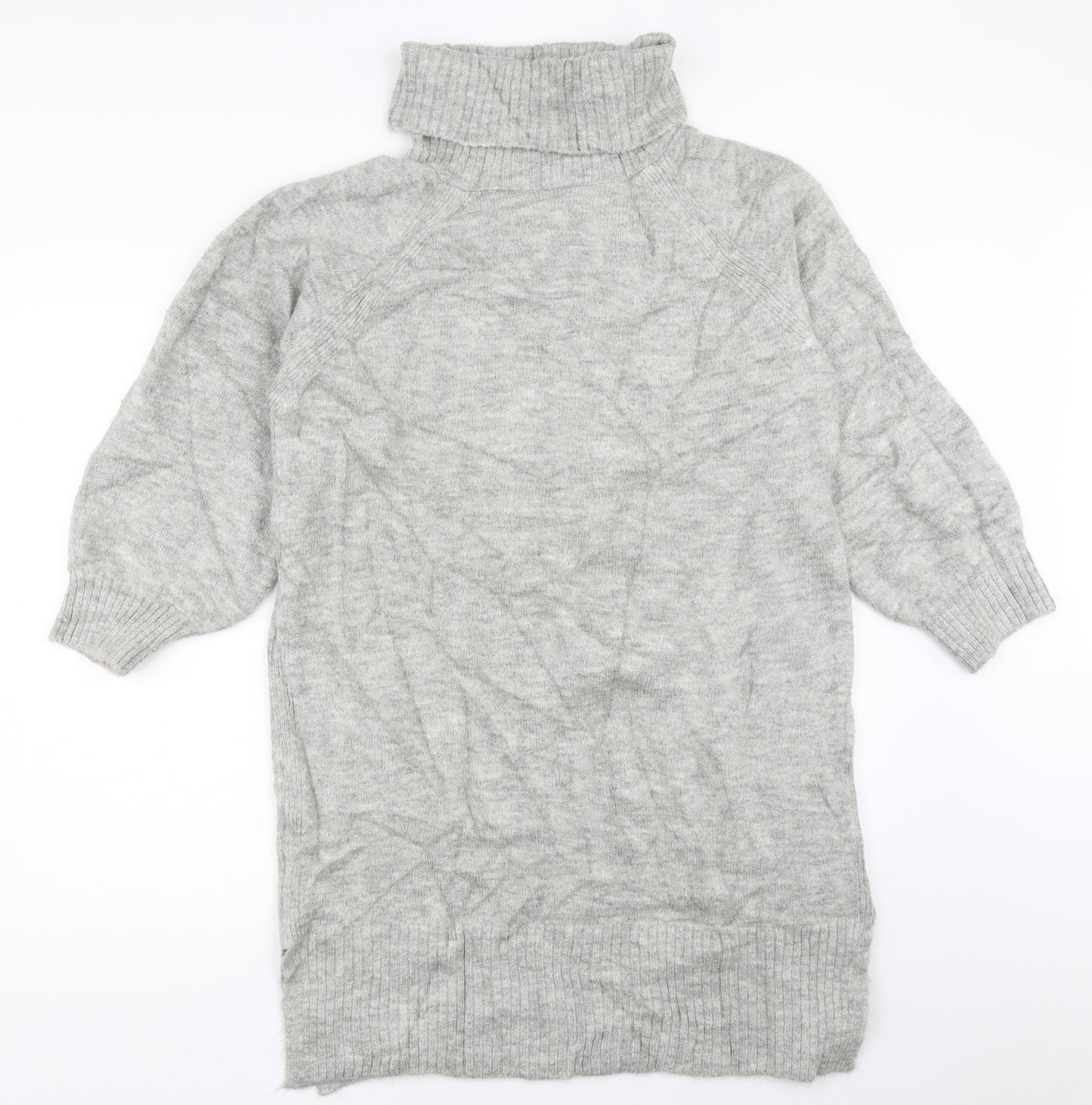 F&F Womens Grey   Jumper Dress  Size 14