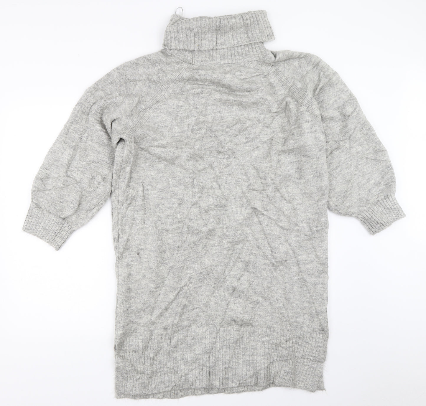 F&F Womens Grey   Jumper Dress  Size 14