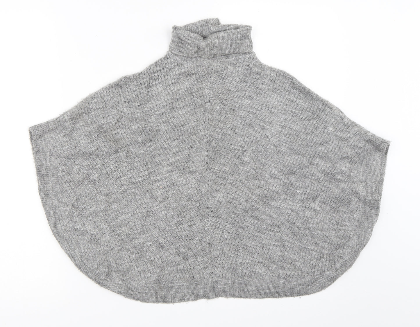 John Lewis Girls Grey   Cape Jumper Size 5-6 Years