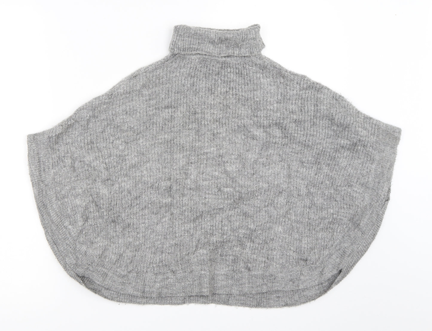 John Lewis Girls Grey   Cape Jumper Size 5-6 Years