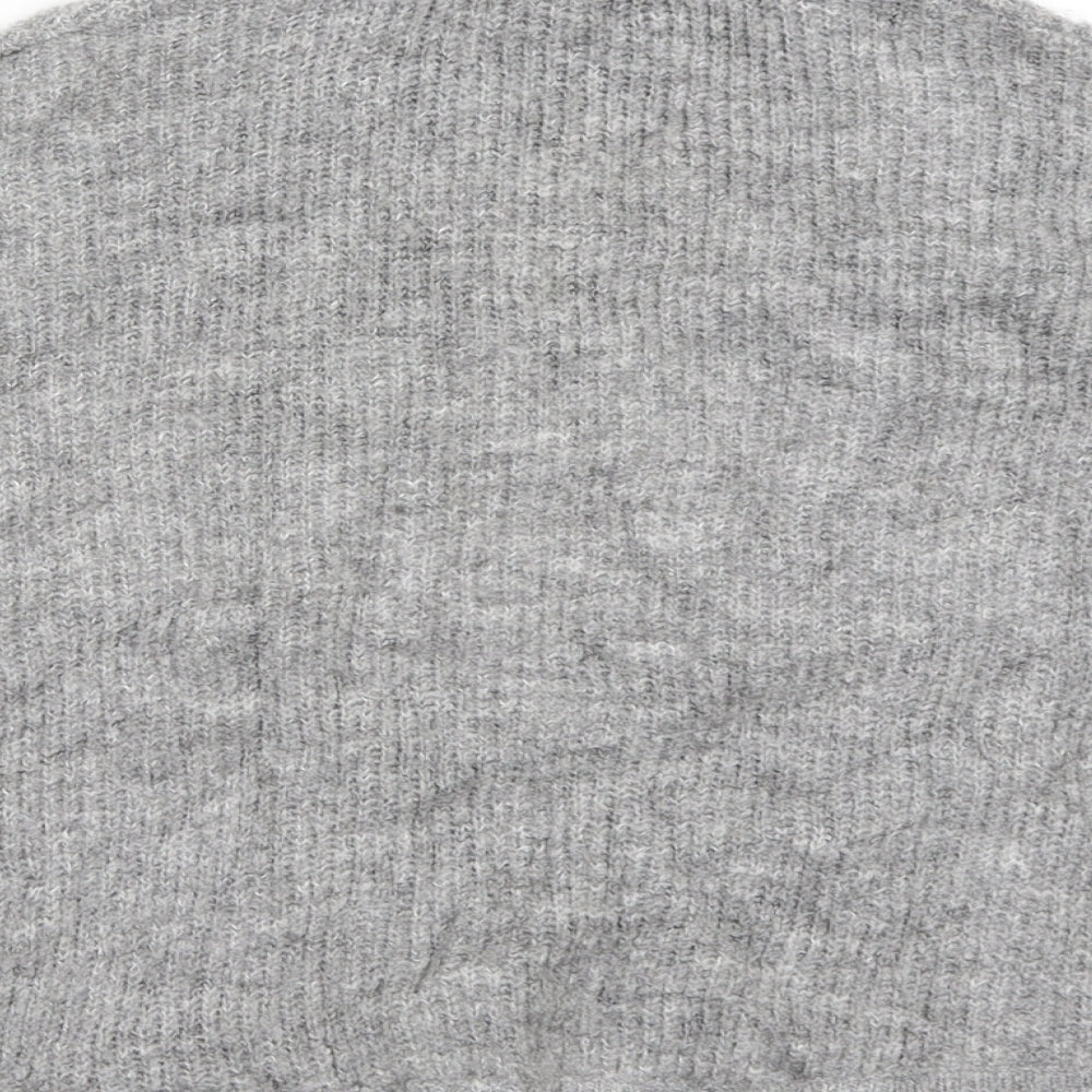 John Lewis Girls Grey   Cape Jumper Size 5-6 Years