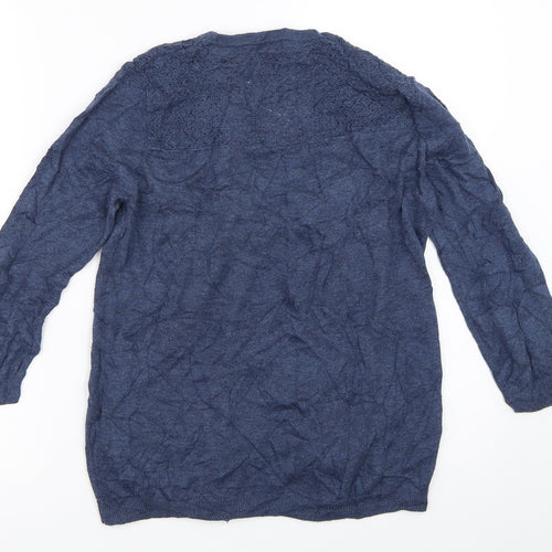 Matalan Womens Blue   Cardigan Jumper Size 10