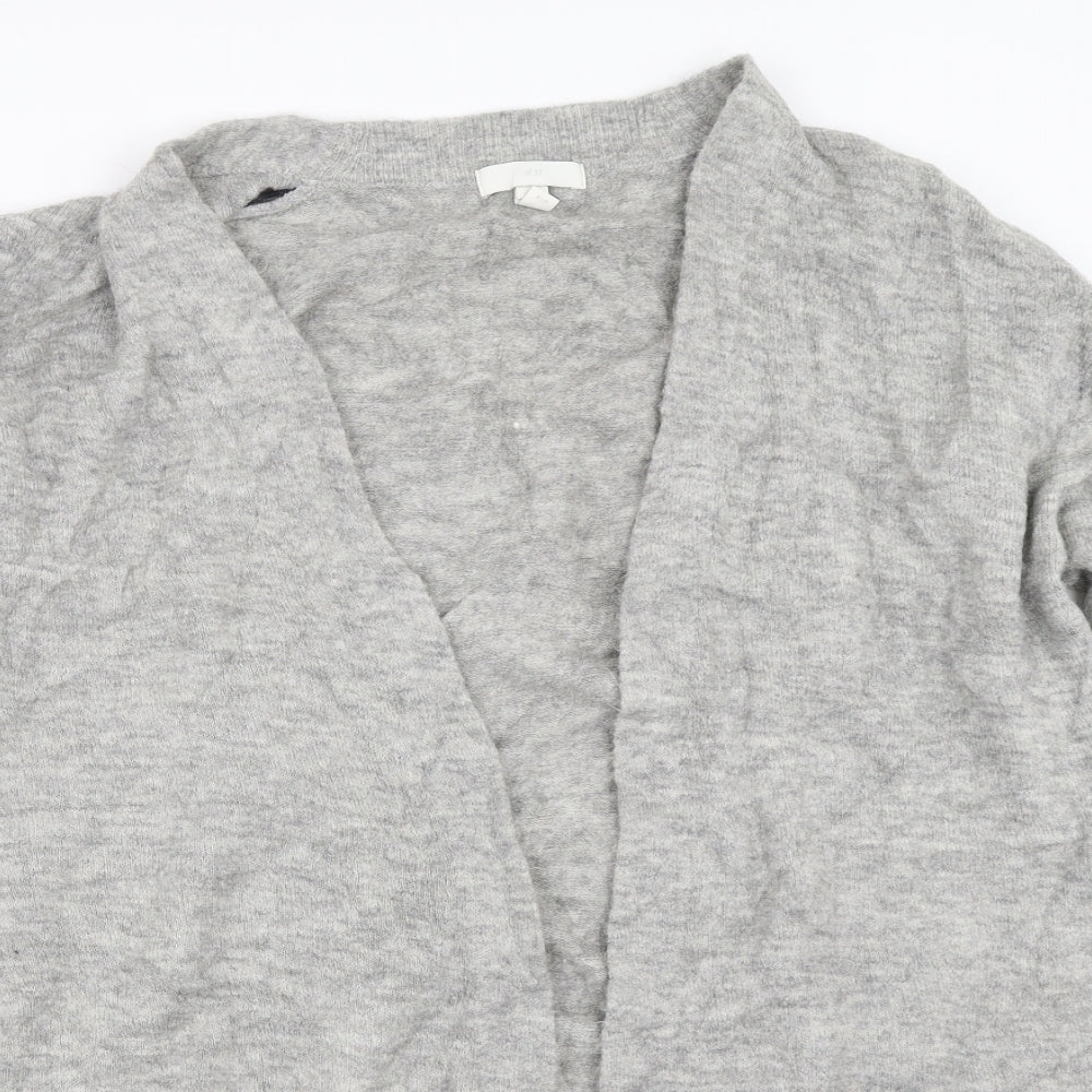 H&M Womens Grey   Cardigan Jumper Size L