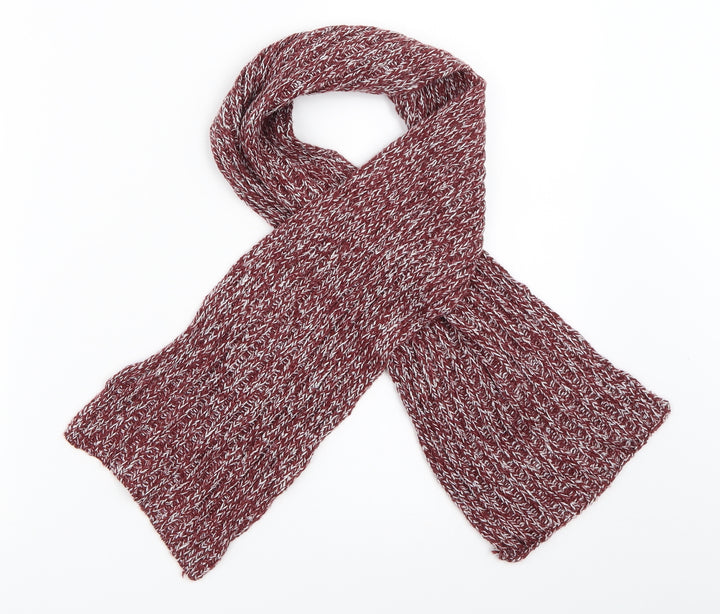 Marks and Spencer Boys Red Colourblock Scarf One Size