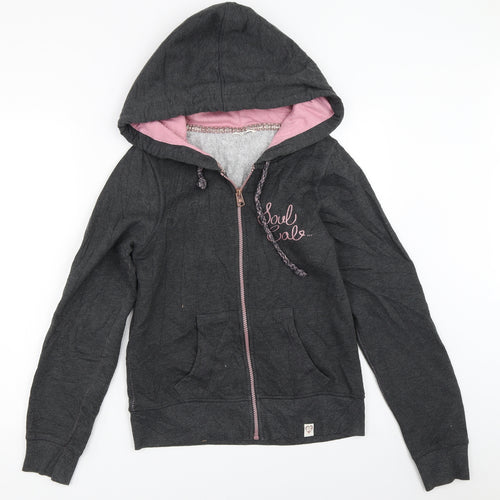 SoulCal&Co Womens Grey   Full Zip Hoodie Size S