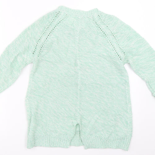 New Look Womens Green   Pullover Jumper Size 6