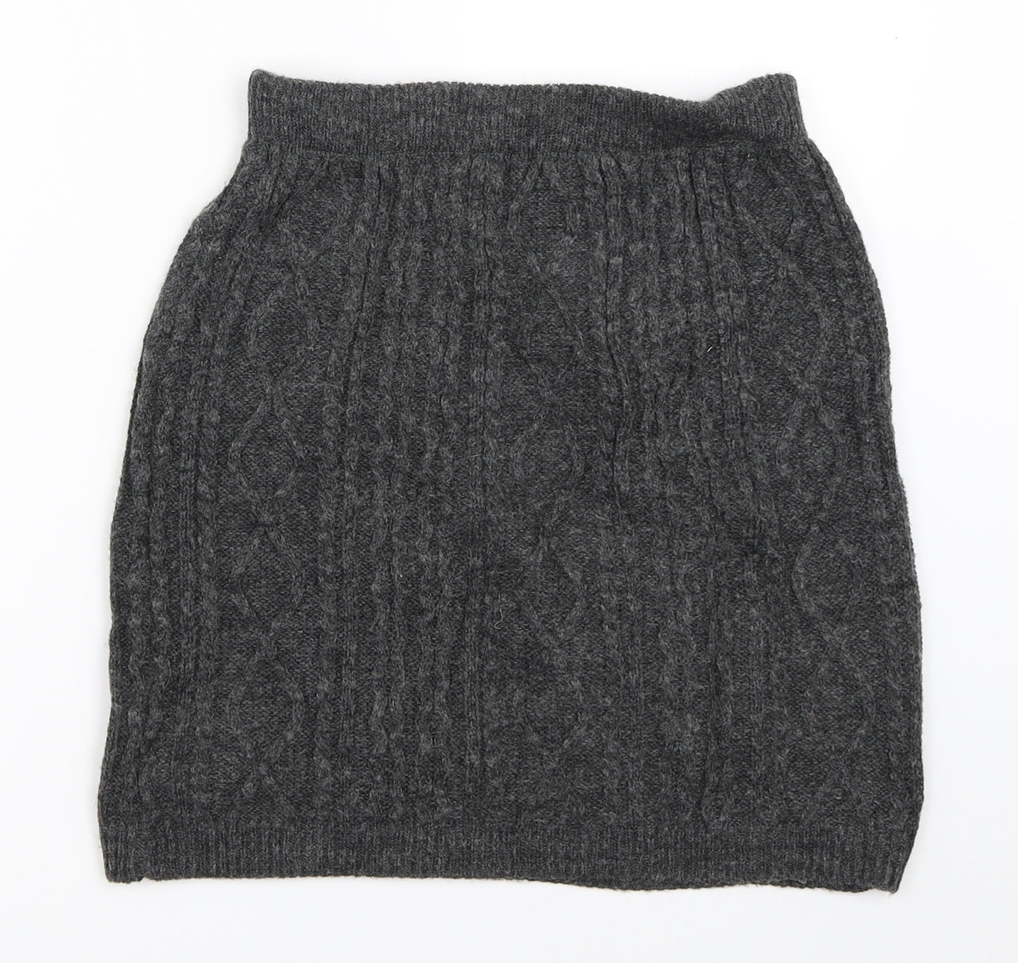 F&F Womens Grey   Mini Skirt Size 10