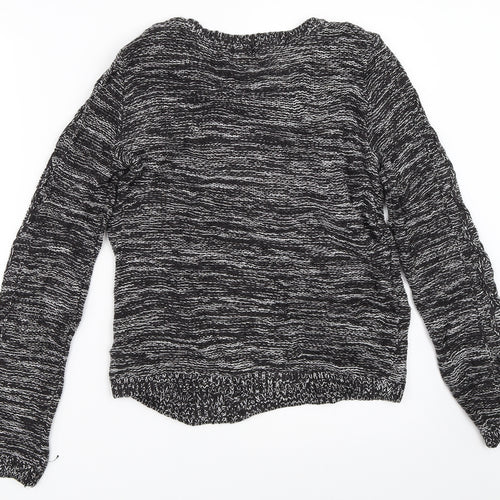 H&M Womens Black   Pullover Jumper Size XS
