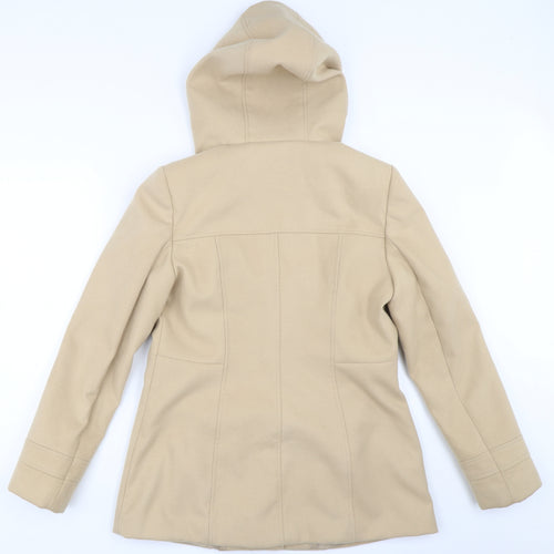 George Womens Beige   Overcoat Coat Size 10