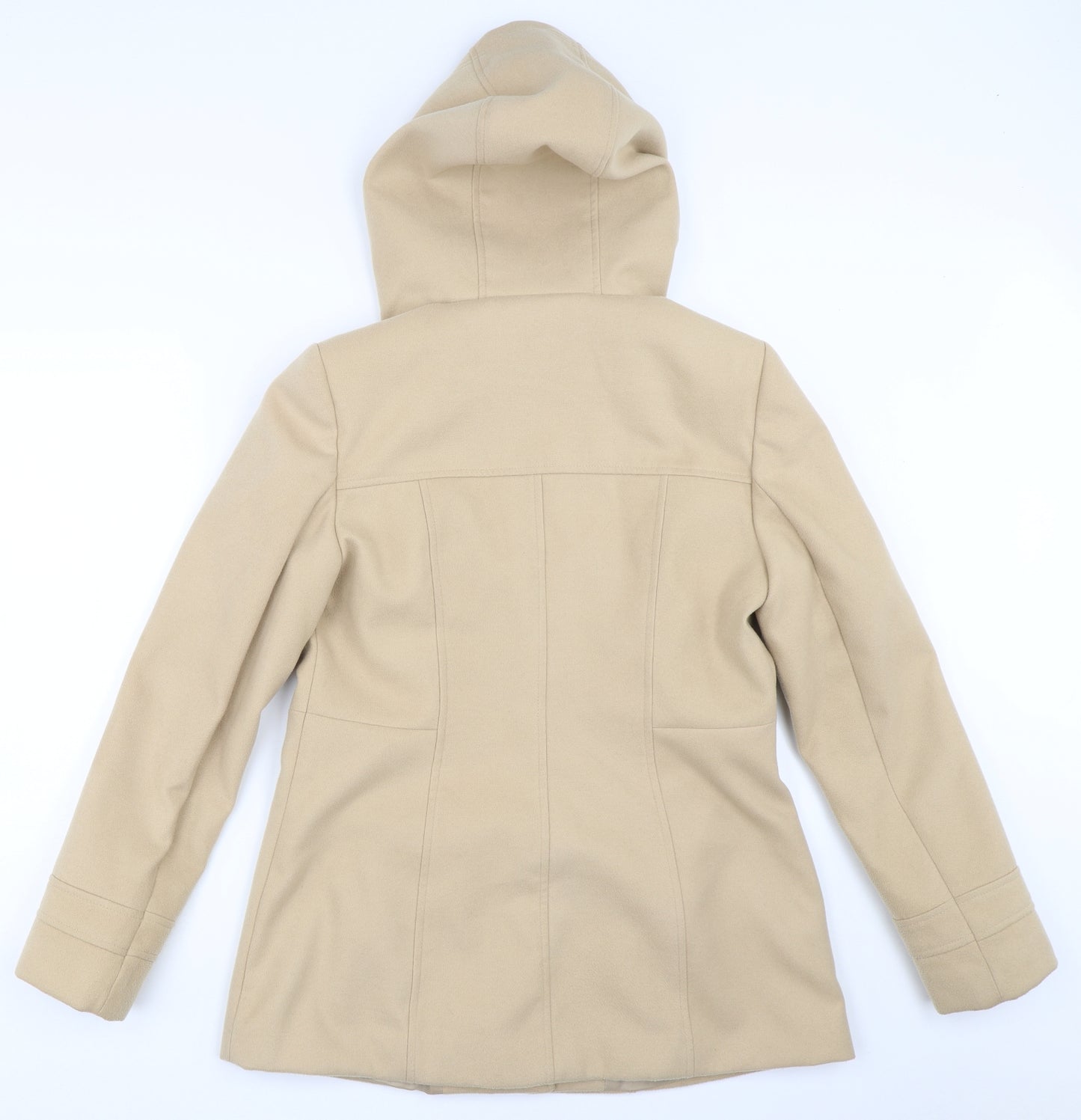 George Womens Beige   Overcoat Coat Size 10