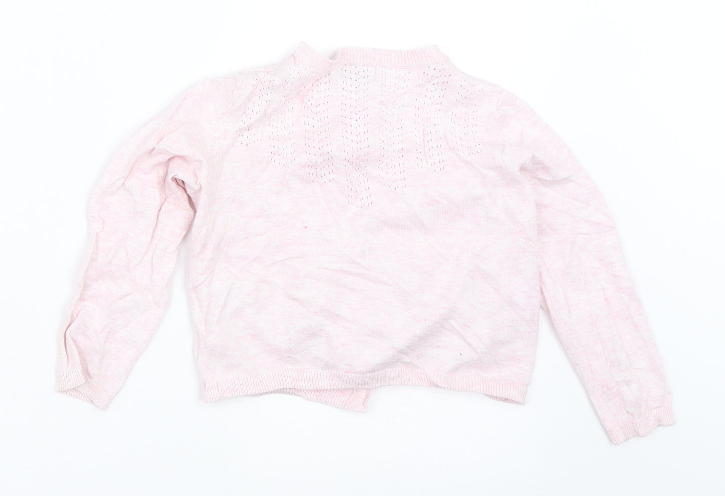 NEXT Girls Pink   Cardigan Jumper Size 2-3 Years