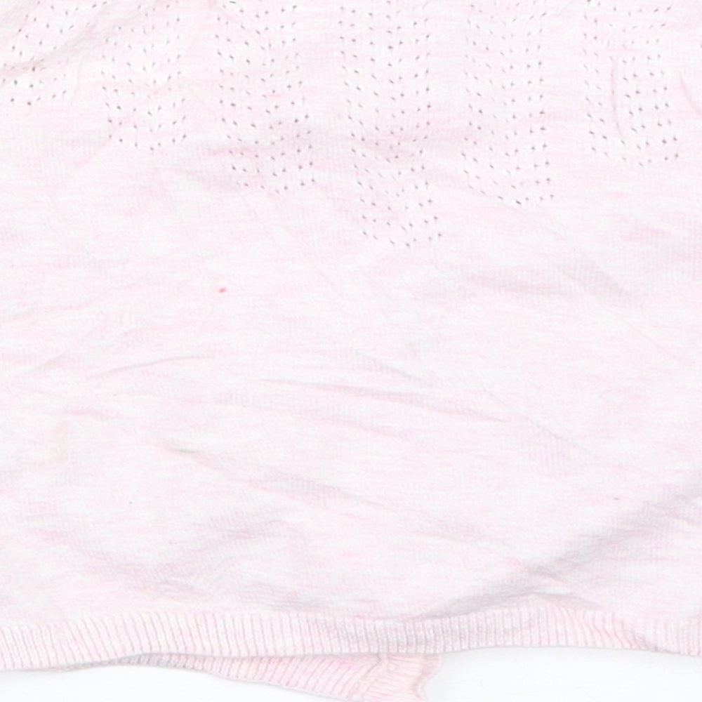 NEXT Girls Pink   Cardigan Jumper Size 2-3 Years