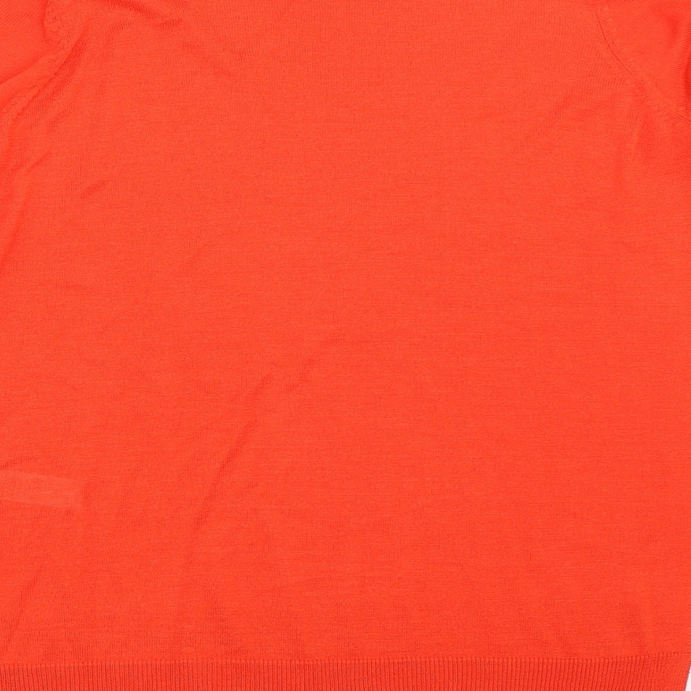 F&F Womens Orange   Pullover Jumper Size 10
