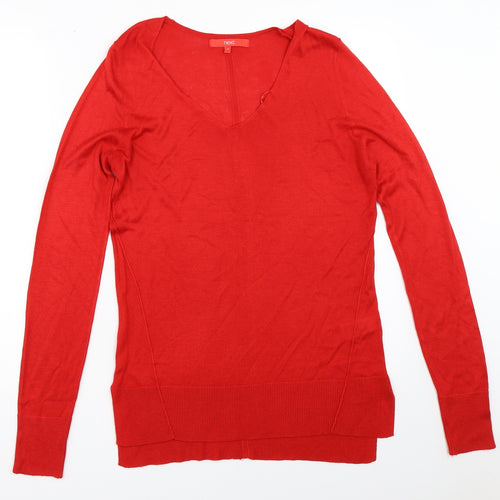 NEXT Womens Red   Pullover Jumper Size 10