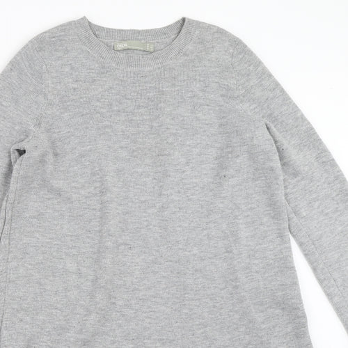 ASOS Womens Grey   Jumper Dress  Size 8