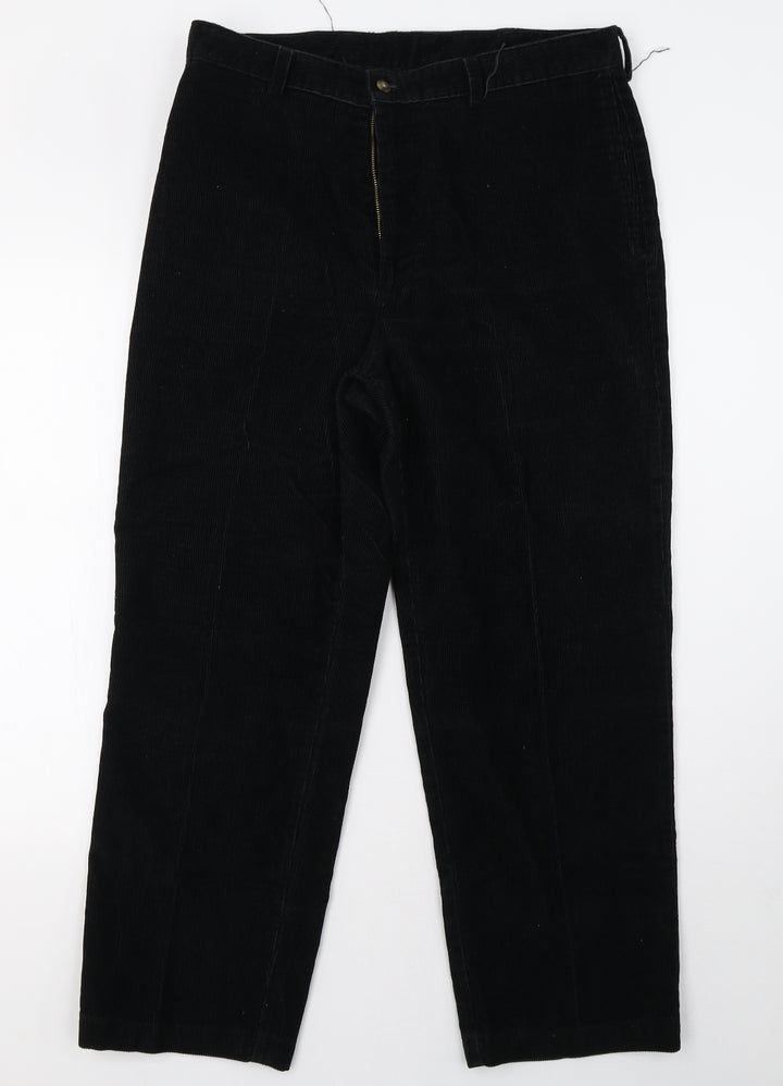 Haggar Womens Black   Trousers  Size 34 L29 in