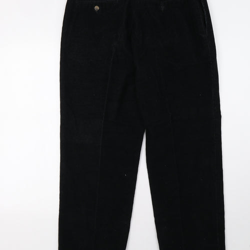 Haggar Womens Black   Trousers  Size 34 L29 in