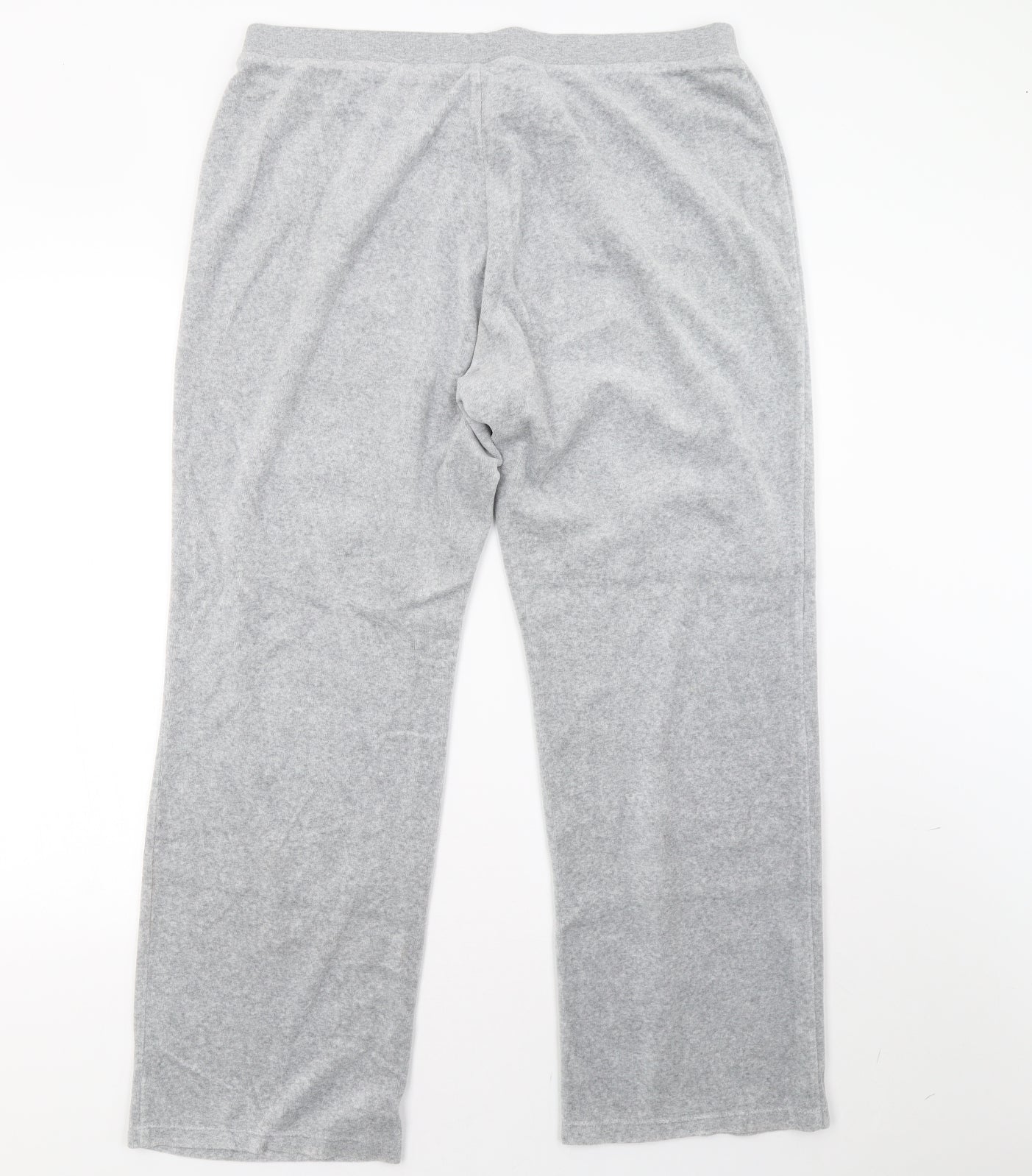 Marks and Spencer Womens Grey   Jogger Trousers Size 18 L30 in