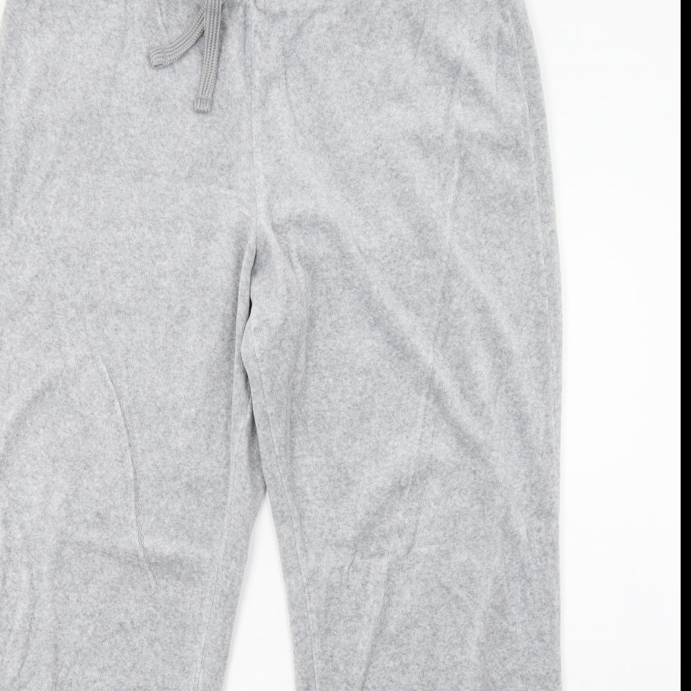 Marks and Spencer Womens Grey   Jogger Trousers Size 18 L30 in