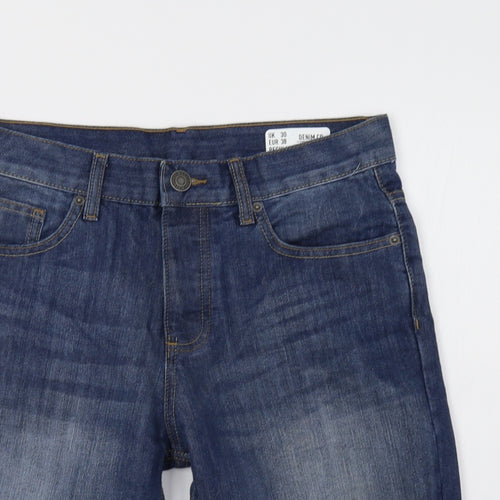 Primark Mens Blue  Denim Bermuda Shorts Size 30