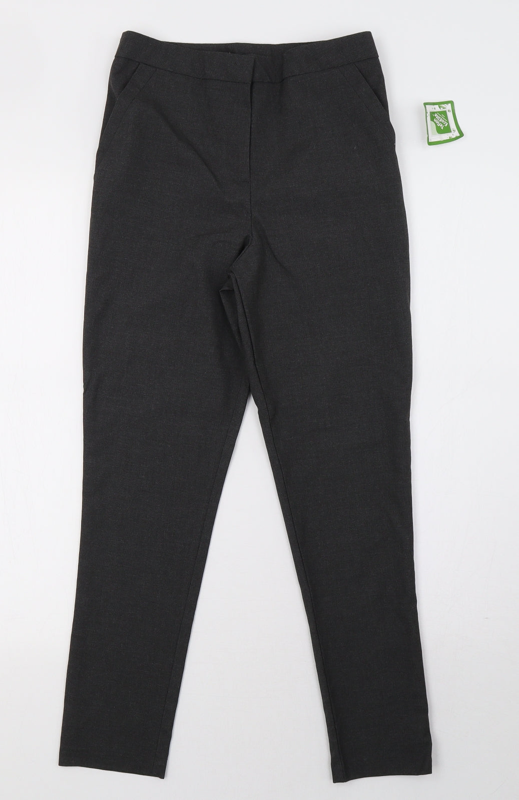 George Boys Grey    Trousers Size 12 Years - school wear