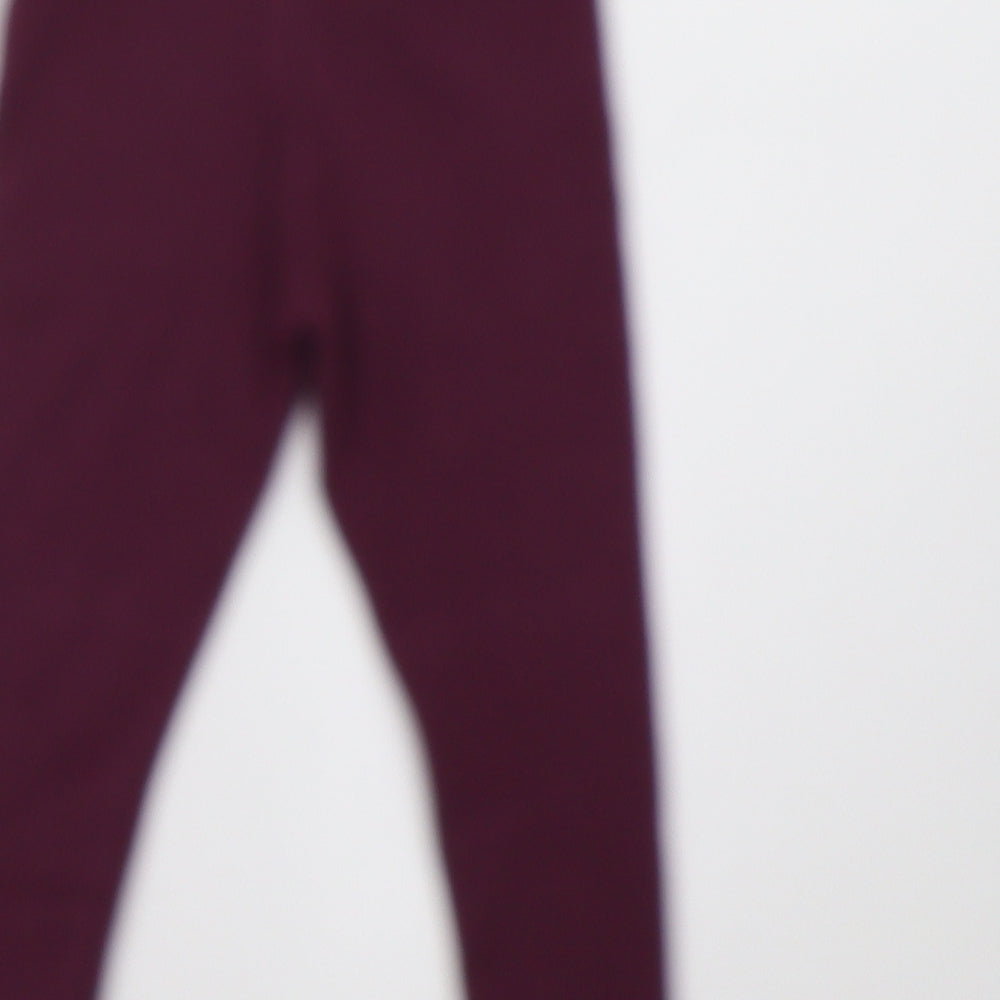 George Girls Purple    Trousers Size 3-4 Years