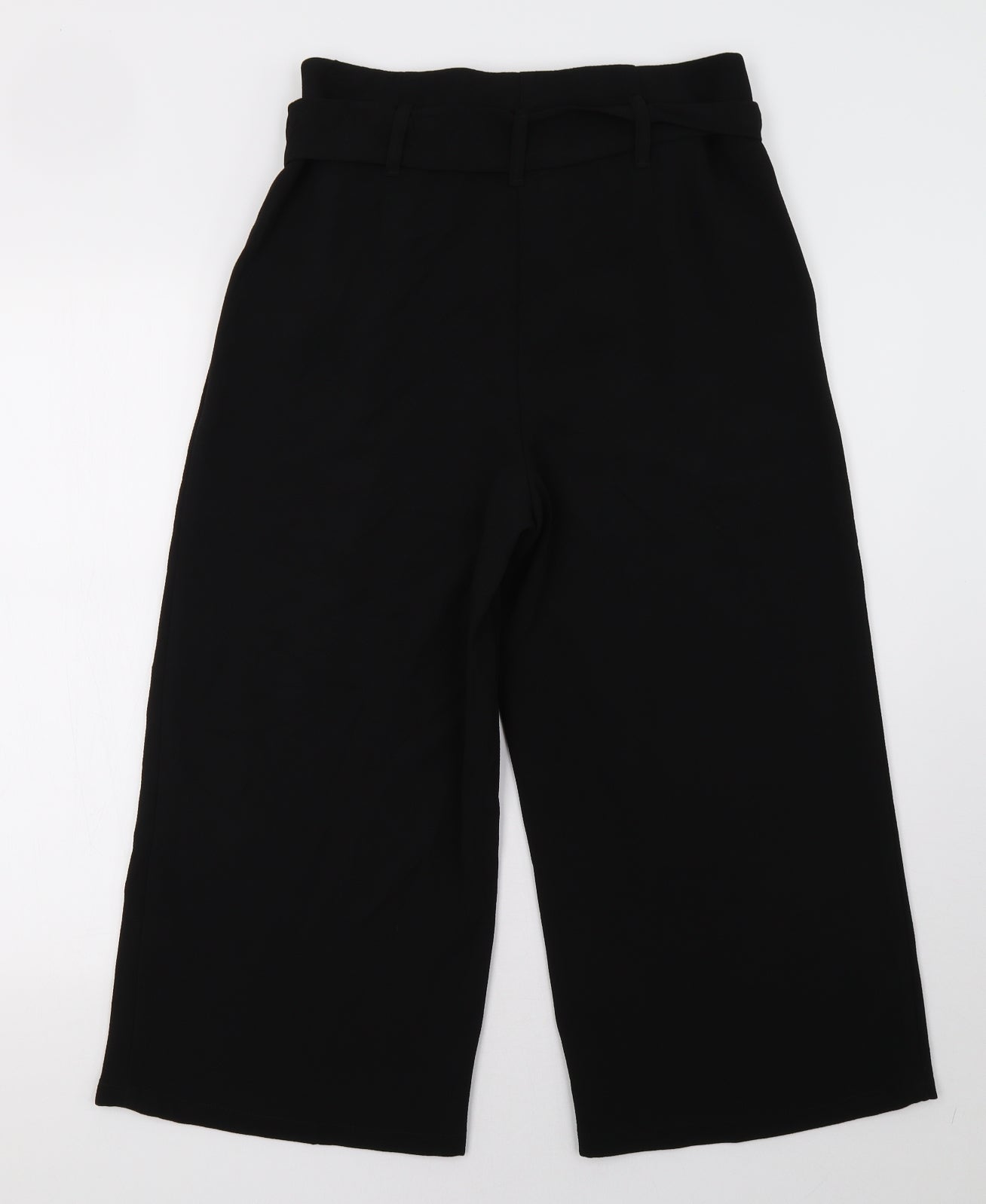 Preworn Womens Black   Cropped Trousers Size 10 L24 in