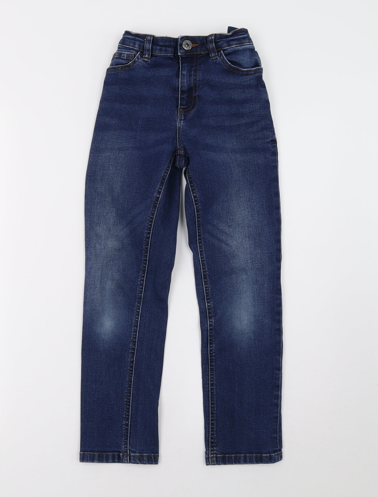 NEXT Girls Blue  Denim Straight Jeans Size 8 Years