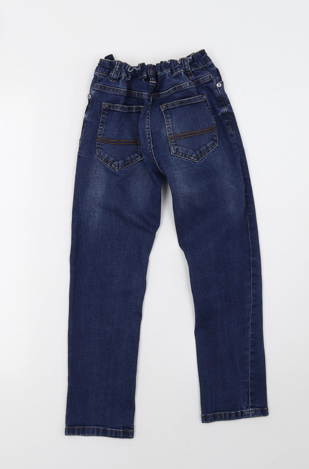 NEXT Girls Blue  Denim Straight Jeans Size 8 Years