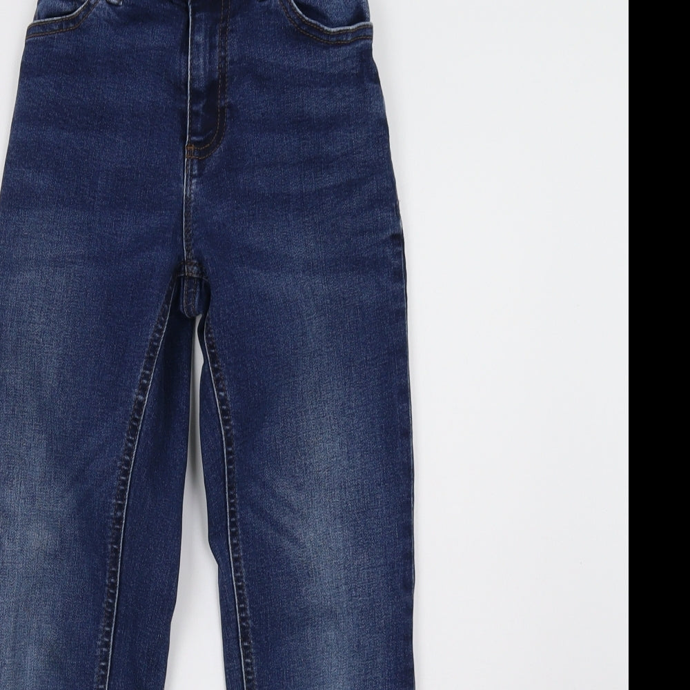 NEXT Girls Blue  Denim Straight Jeans Size 8 Years